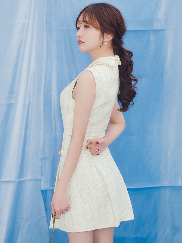 モデル:羽澄まり 身長:158cm 着用サイズ:Sサイズ