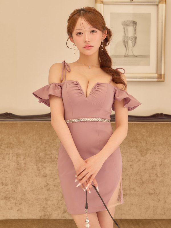 モデル：かるあ　身長：156cm　着用サイズ：Sサイズ