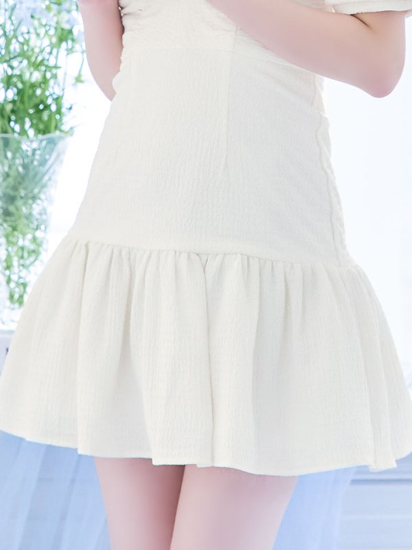 モデル：羽澄まり　身長：158cm　着用サイズ：Sサイズ