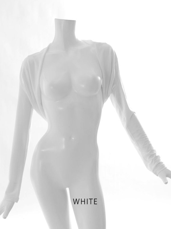 画像3: 再入荷!モノトーンボレロ/上着/羽織り物/アウター【Fサイズ/2カラー】[OF04-U] 【IM】