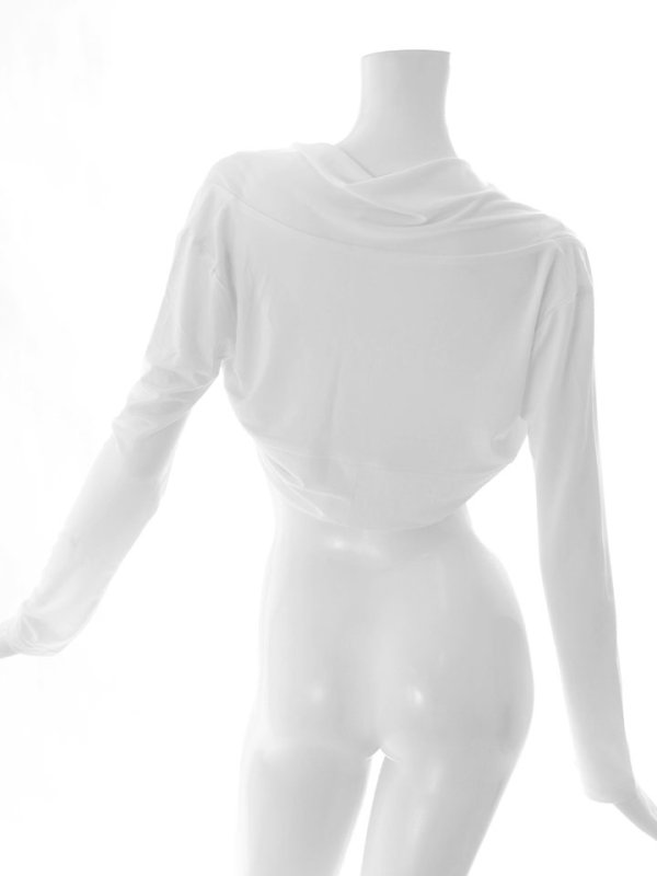 画像7: 再入荷!モノトーンボレロ/上着/羽織り物/アウター【Fサイズ/2カラー】[OF04-U] 【IM】