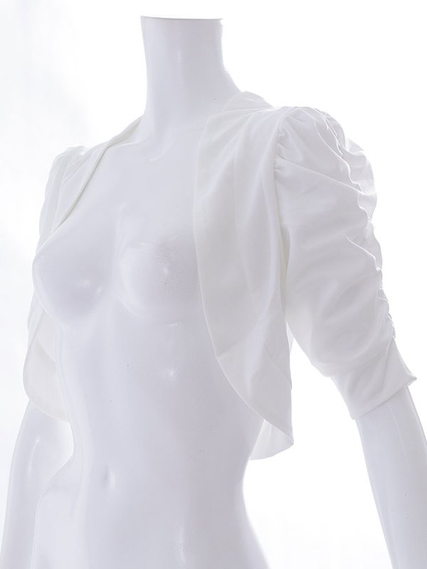 画像9: 再入荷!モノトーンボレロ/上着/羽織り物/アウター【Fサイズ/2カラー】[OF04-U] 【IM】