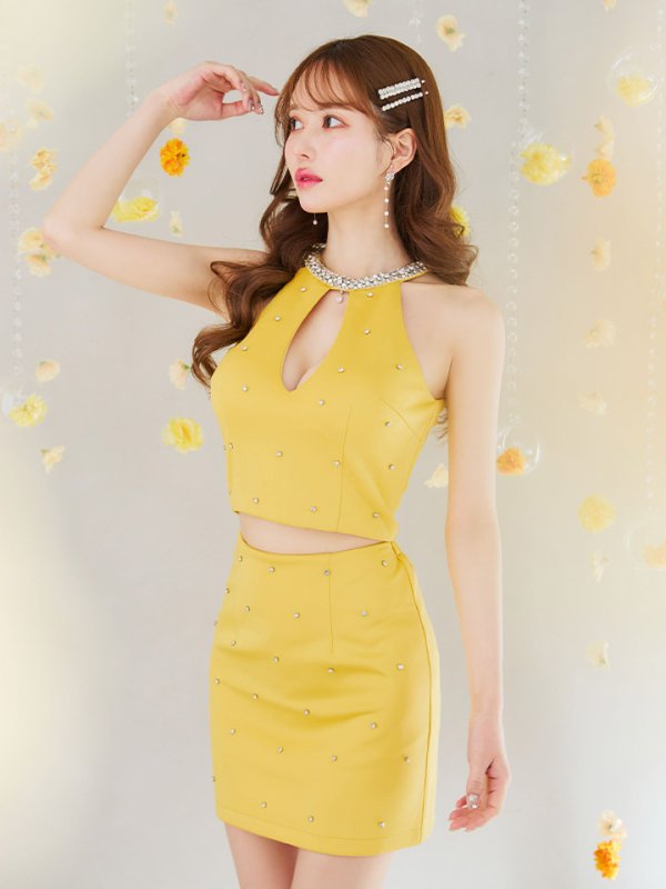 モデル：ゆめ　身長：160cm　着用サイズ：Sサイズ