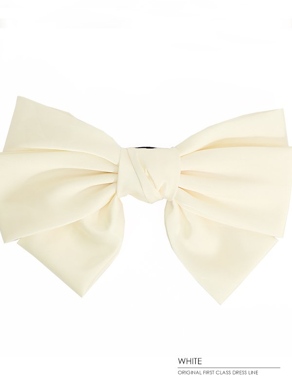 画像12: 【ヘアアクセサリー/バレッタ】【Angel R/エンジェルアール】【10colors】ベーシックデザインリボン[OF02]