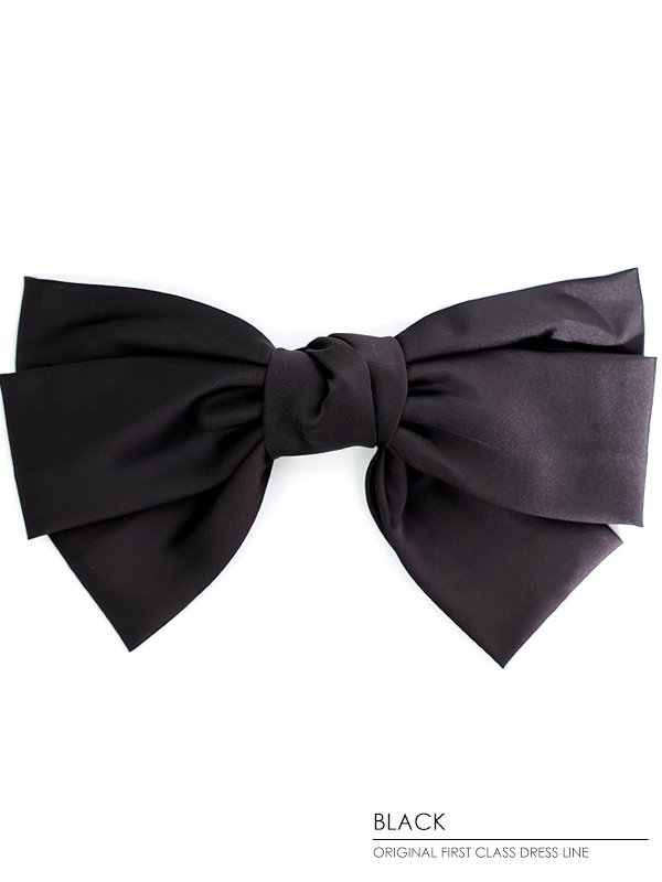 画像3: 【ヘアアクセサリー/バレッタ】【Angel R/エンジェルアール】【10colors】ベーシックデザインリボン[OF02]