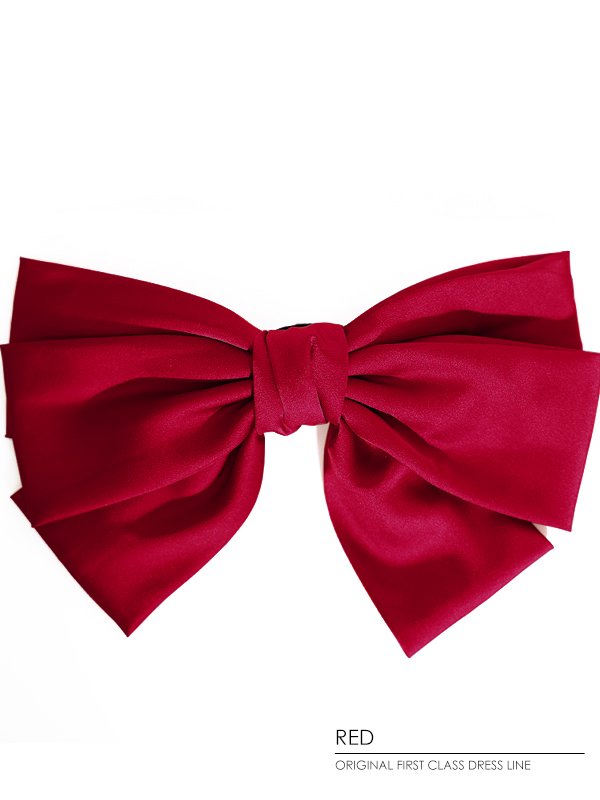 画像4: 【ヘアアクセサリー/バレッタ】【Angel R/エンジェルアール】【10colors】ベーシックデザインリボン[OF02]