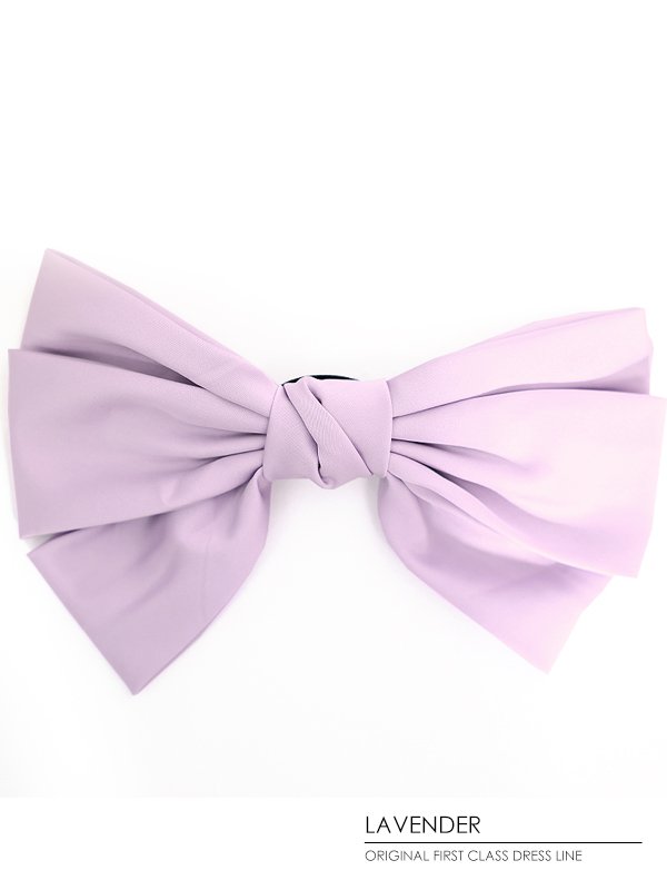 画像7: 【ヘアアクセサリー/バレッタ】【Angel R/エンジェルアール】【10colors】ベーシックデザインリボン[OF02]