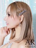 【Angel R/エンジェルアール】リボンデザイン/ ビジュー/ ヘアピン/ ヘアアクセ[OF02C-U]