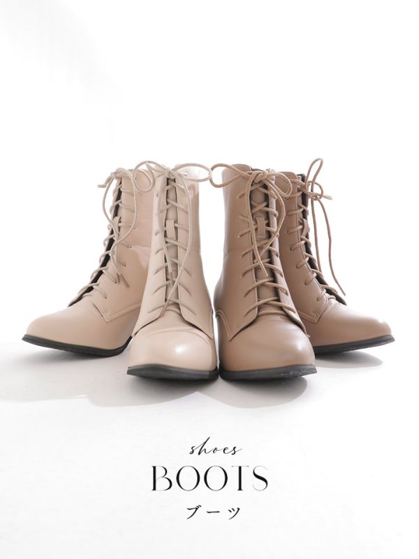 画像1: 【卒業袴用】ブーツ【23-25cm/2カラー】