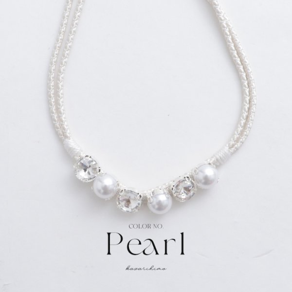 画像3: 【即日発送】【飾り紐単品】【浴衣小物】ビジューパール飾り紐 / 帯飾り / 飾り帯 [YMT]