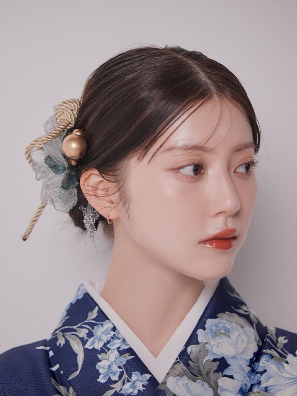 画像17: 【卒業袴小物】ドライフラワーセット髪飾り【2カラー】