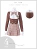 画像45: 【即日発送！】【ハロウィン】チェック制服セットアップ【コスプレ4点セット】【S-Lサイズ/2カラー】[OF04]