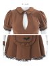 画像29: 【即日発送！】【ハロウィン】クラシカルメイドセットアップ【コスプレ5点セット】【XS-Mサイズ/2カラー】[OF04]