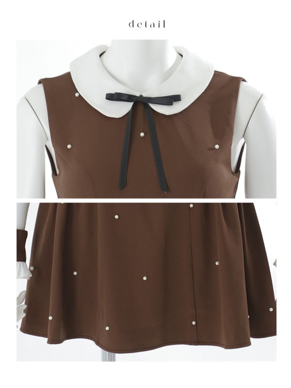 画像24: 【即日発送】【ハロウィン】襟付きノースリーブワンピクマコスプレ【コスプレ4点セット】【XS-Mサイズ/1カラー】[HC03]