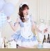 ブルー　身長：166cm　着用サイズ：Fサイズ