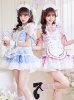 ブルー　身長：166cm　着用サイズ：Fサイズ