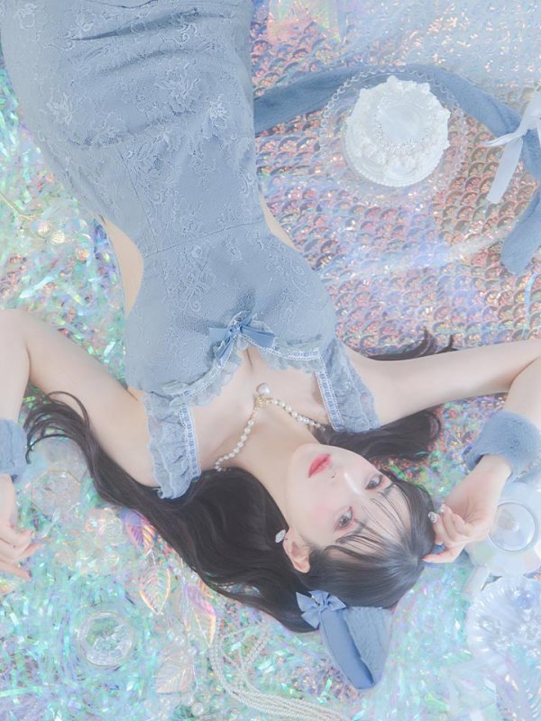 画像9: 【即日発送】【ハロウィン】 キャットレースミニワンピ 【コスプレ5点セット】【XS-Mサイズ/3カラー】[OF04]