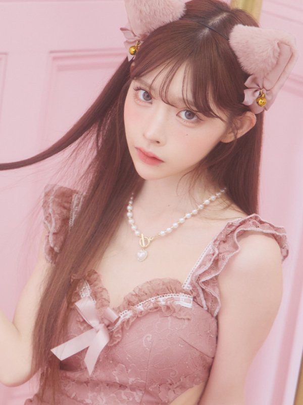 画像12: 【即日発送】【ハロウィン】緩苺ちゃん着用 キャットレースミニワンピ 【コスプレ5点セット】【XS-Mサイズ/3カラー】[OF04]