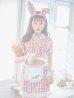 画像4: 【即日発送】【ハロウィン】 ツイードバニーメイドセットアップ 【コスプレ6点セット】【S-Mサイズ/3カラー】[YMT]