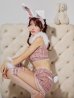 画像20: 【即日発送】【ハロウィン】 ファーツイードバニーセットアップ 【コスプレ8点セット】【XS-Mサイズ/3カラー】[OF01]