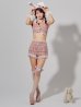画像9: 【即日発送】【ハロウィン】 ファーツイードバニーセットアップ 【コスプレ8点セット】【XS-Mサイズ/3カラー】[OF01]