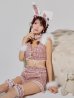 画像10: 【即日発送】【ハロウィン】 ファーツイードバニーセットアップ 【コスプレ8点セット】【XS-Mサイズ/3カラー】[OF01]