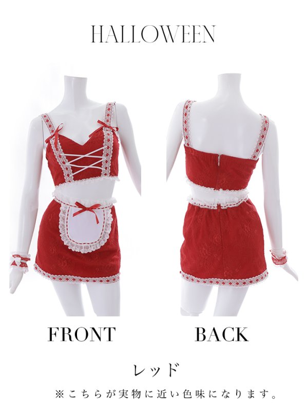 画像18: 【即日発送】【ハロウィン】赤ずきん×狼コスプレ【コスプレ5点セット】【コスプレ4点セット】【S-Mサイズ/1カラー】【Fサイズ/1カラー】[HC03/HC03]