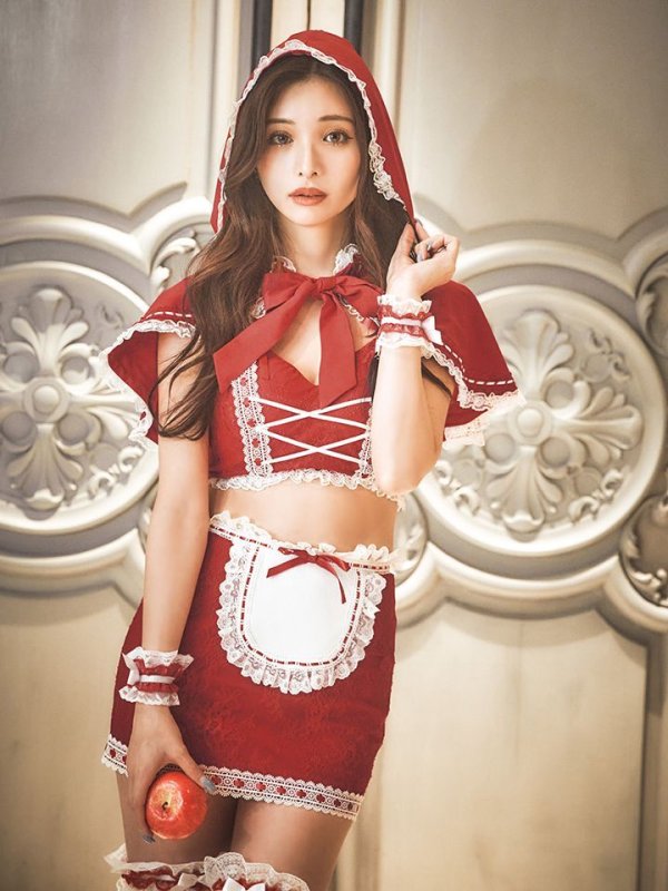 画像11: 【即日発送】【ハロウィン】赤ずきん×狼コスプレ【コスプレ5点セット】【コスプレ4点セット】【S-Mサイズ/1カラー】【Fサイズ/1カラー】[HC03/HC03]