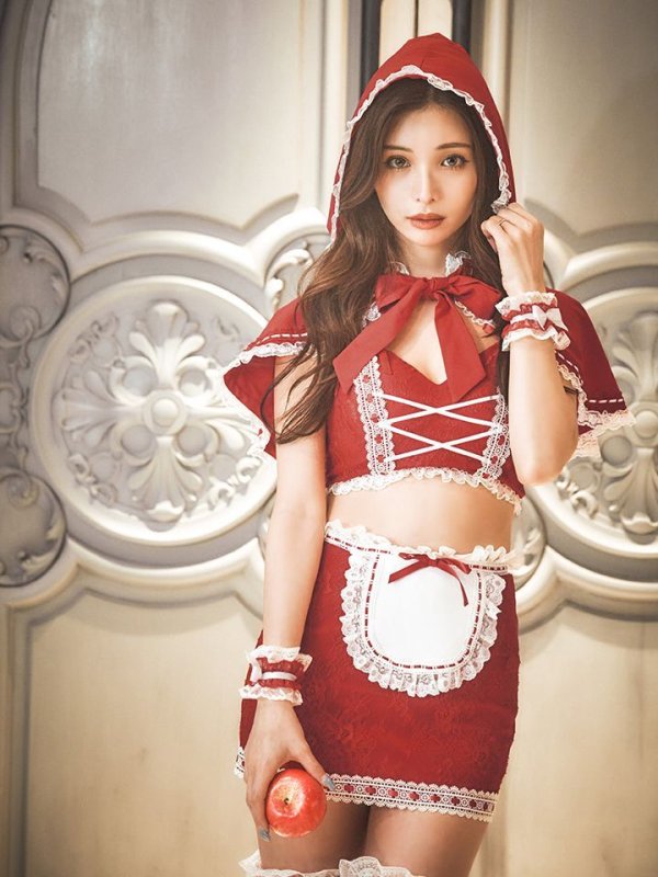 画像12: 【即日発送】【ハロウィン】赤ずきん×狼コスプレ【コスプレ5点セット】【コスプレ4点セット】【S-Mサイズ/1カラー】【Fサイズ/1カラー】[HC03/HC03]