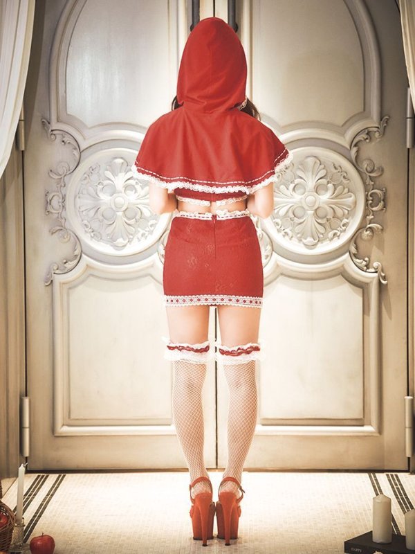 画像15: 【即日発送】【ハロウィン】赤ずきん×狼コスプレ【コスプレ5点セット】【コスプレ4点セット】【S-Mサイズ/1カラー】【Fサイズ/1カラー】[HC03/HC03]