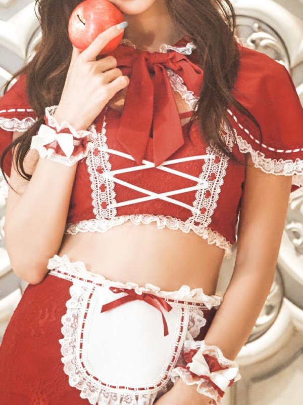 画像16: 【即日発送】【ハロウィン】赤ずきん×狼コスプレ【コスプレ5点セット】【コスプレ4点セット】【S-Mサイズ/1カラー】【Fサイズ/1カラー】[HC03/HC03]