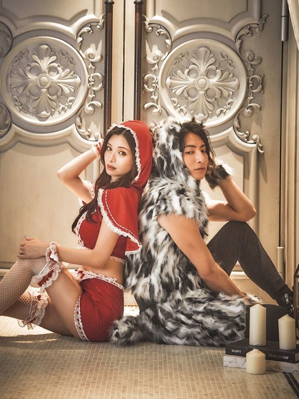 画像2: 【即日発送】【ハロウィン】赤ずきん×狼コスプレ【コスプレ5点セット】【コスプレ4点セット】【S-Mサイズ/1カラー】【Fサイズ/1カラー】[YMT/YMT]