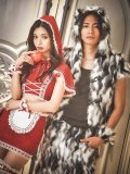 【即日発送】【ハロウィン】赤ずきん×狼コスプレ【コスプレ5点セット】【コスプレ4点セット】【S-Mサイズ/1カラー】【Fサイズ/1カラー】[YMT/YMT]
