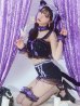 画像19: 【即日発送】【ハロウィン】パールレースキャットセットアップ【コスプレ6点セット】【XS-Mサイズ/2カラー】[YMT]