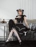 画像5: 【即日発送】【ハロウィン】 レースアップブラックキャット 【コスプレ4点セット】【S-Lサイズ/1カラー】[YMT]