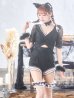 画像4: 【値下げ！】【即日発送】【ハロウィン】 ブラックレースキャット/オールインワン/黒猫 【コスプレ5点セット】【S-Lサイズ】[YMT]