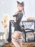 画像11: 【値下げ！】【即日発送】【ハロウィン】 ブラックレースキャット/オールインワン/黒猫 【コスプレ5点セット】【S-Lサイズ】[YMT]