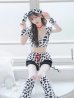 画像10: 【即日発送】【ハロウィン】ダルメシアン 【コスプレ6点セット】【3サイズ/1カラー】[YMT]