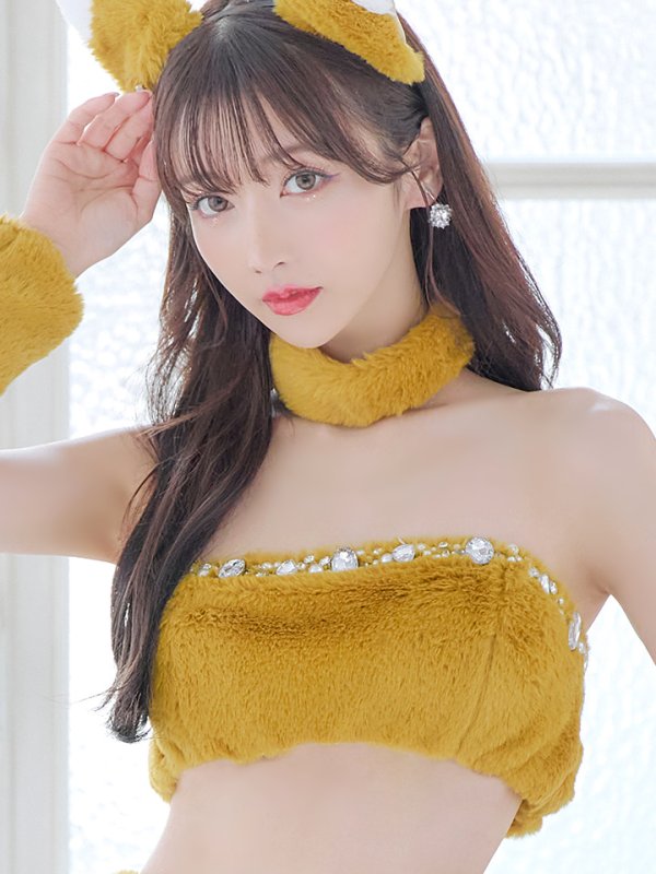 画像44: 【SALE!!】【即日発送】【ハロウィン】もこもこキツネ 【コスプレ6点セット】【Fサイズ/1カラー】[OF01]