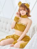 値下げ！【即日発送】【ハロウィン】もこもこキツネ 【コスプレ6点セット】【Fサイズ/1カラー】[YMT]