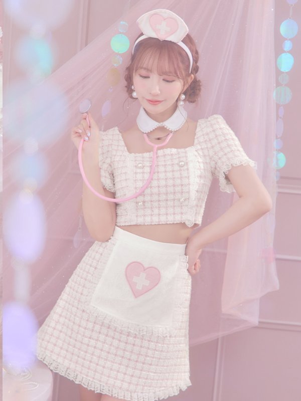 画像9: 【即日発送】聴診器/ナーススコープ/ピンク【ハロウィンコスプレ小物】【Fサイズ/1カラー】[OF01]