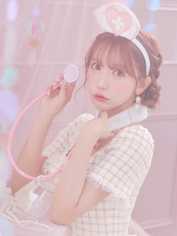 画像8: 【即日発送】聴診器/ナーススコープ/ピンク【ハロウィンコスプレ小物】【Fサイズ/1カラー】[OF01]