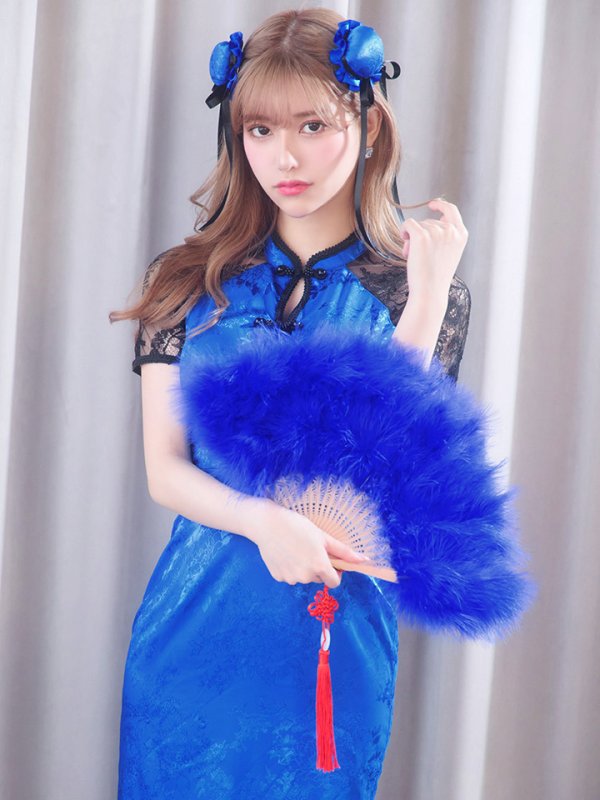 画像9: 【SALE!!】【即日発送】【ハロウィン】 マーメイドレースチャイナ 【コスプレ2点セット】【S-Lサイズ/3カラー】(SE01YN-W)[OF01]