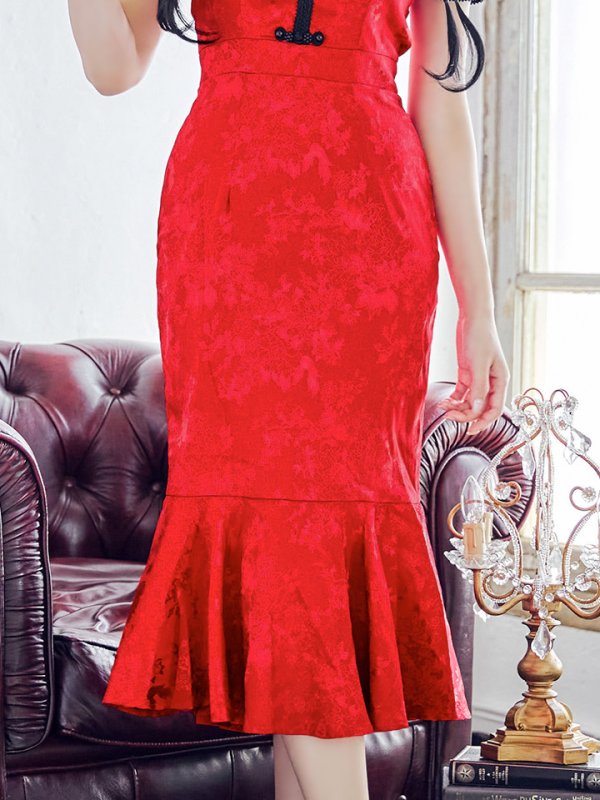 画像8: 【SALE!!】【即日発送】【ハロウィン】 マーメイドレースチャイナ 【コスプレ2点セット】【S-Lサイズ/3カラー】(SE01YN)[OF01]