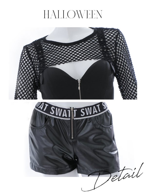 画像19: 【値下げ！】SWATコスプレ 【コスプレ5点セット】【コスプレ2点セット】【S-Mサイズ/1カラー】【S-XXLサイズ/1カラー】(HC206-SV)[OF01]