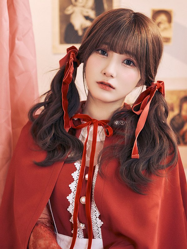 画像7: 【即日発送】【送料無料！】【ハロウィン】【LARME/ラルム掲載】赤ずきん【コスプレ3点セット】【S-XLサイズ/1カラー】[HC03]