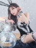 画像27: 【即日発送】【ハロウィン】パールチェーンレースバニーガール【コスプレ7点セット】【S-Lサイズ/3カラー】[YMT]