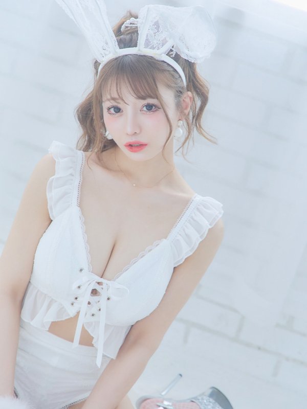 画像10: 【SALE!!】【即日発送】【ハロウィン】 フリルレースバニーセットアップ 【コスプレ6点セット】 【S-Mサイズ/3カラー】[OF01]