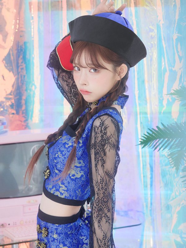 画像16: 【SALE!!】【即日発送】【ハロウィン】 緩苺ちゃん着用 セットアップキョンシー【コスプレ5点セット】【S-Mサイズ/1カラー】(SE01YN)[HC02]