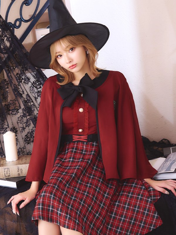 画像9: 【SALE!!】【ハロウィン】 魔法学校制服 【コスプレ3点セット】【S-Mサイズ/2カラー】[OF01]
